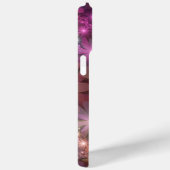 Bed of Blume farbenfrohe Shiny Abstrakte Fraktal K Case-Mate iPhone Hülle (Rückseite / Rechts)