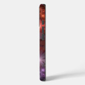 Bed of Blume farbenfrohe Shiny Abstrakte Fraktal K Case-Mate iPhone Hülle (Rückseite / Links)