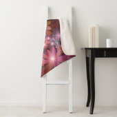 Bed of Blume farbenfrohe Shiny Abstrakte Fraktal K Sherpadecke (Beispiel)