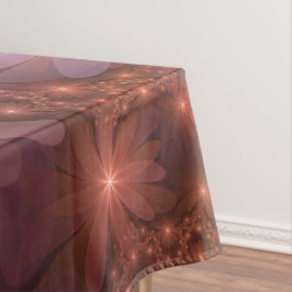 Bed of Blume farbenfrohe Shiny Abstrakte Fraktal K Tischdecke