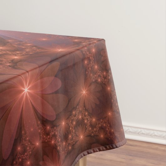 Bed of Blume farbenfrohe Shiny Abstrakte Fraktal K Tischdecke (Beispiel)