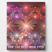 Bed of Blume Shiny Abstraktes Fraktal Kunst, Dicht Fotoplatte (Vorderseite)