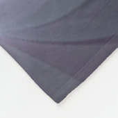 Bed of Blume Trendy Shiny Abstraktes Fraktal Kunst Fleecedecke (Ecke)
