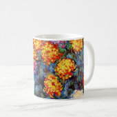 Bed of Chrysanthemums von Monet Kaffeetasse (VorderseiteRechts)