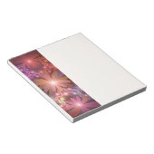 Bed Of Flowers Colorful Shiny Abstract Fractal Art Notizblock (angewinkelt)