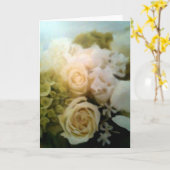 Bed of Rose Karte (Gelbe Blume)