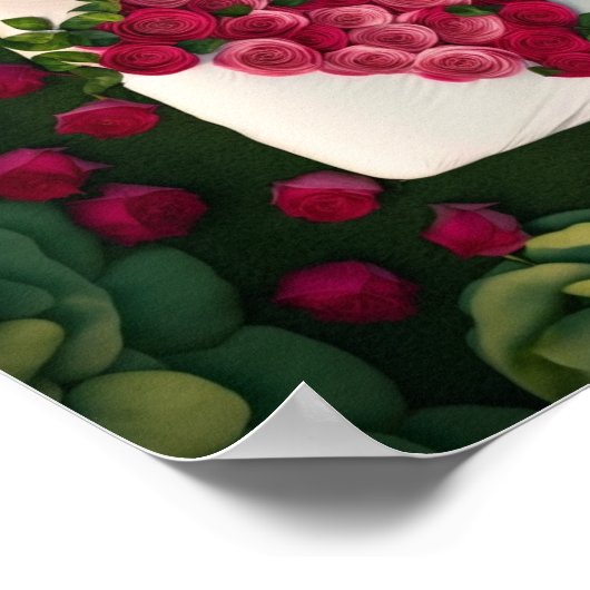Bed of Rose Poster (Ecke)