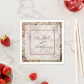 Bed of Rose Wedding Napkins Serviette (Beispiel)
