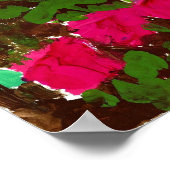 Bed of Roses  Poster (Ecke)