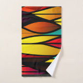 Bed Stached Glass cattails Mosaik Muster Badhandtuch Set (Handtuch)