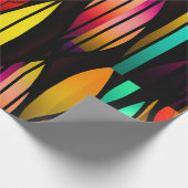 Bed Stached Glass cattails Mosaik Muster Geschenkpapier (Ecke)