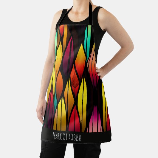 Bed Stached Glass cattails Mosaik Muster Schürze (InSitu)