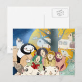 Bed time Story 2013 Postkarte (Vorne/Hinten)