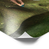 Bedachtungsvoll Fairy Fotodruck (Ecke)