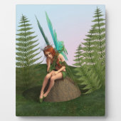 Bedachtungsvoll Fairy Fotoplatte (Vorderseite)