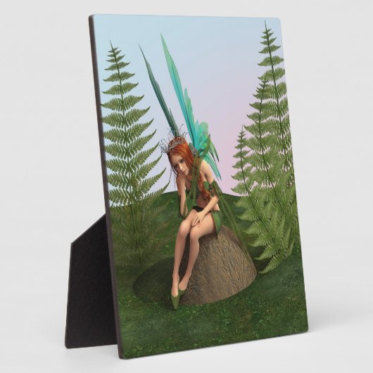 Bedachtungsvoll Fairy Fotoplatte (Seite)