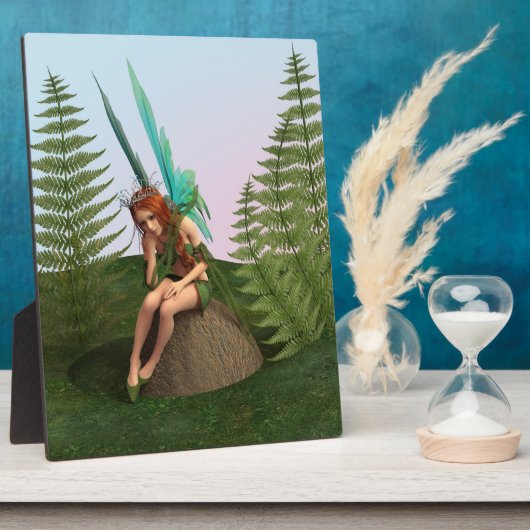 Bedachtungsvoll Fairy Fotoplatte (Seite)