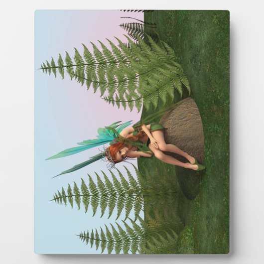 Bedachtungsvoll Fairy Fotoplatte (Vorderseite)