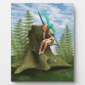 Bedachtungsvoll Fairy Fotoplatte (Vorderseite)