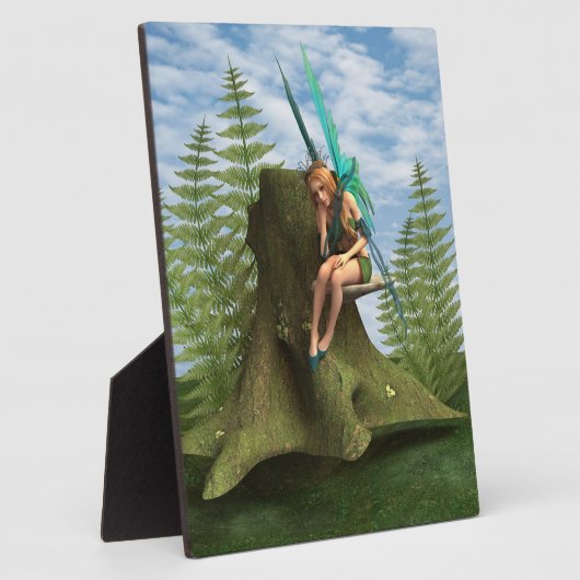 Bedachtungsvoll Fairy Fotoplatte (Seite)