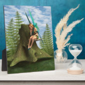 Bedachtungsvoll Fairy Fotoplatte (Seite)