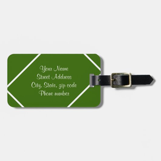 Bedachtungsvoll Fairy Gepäckanhänger (Vorderseite horizontal)