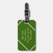 Bedachtungsvoll Fairy Gepäckanhänger (Vorderseite vertikal)