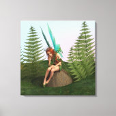 Bedachtungsvoll Fairy Leinwanddruck (Vorderseite)