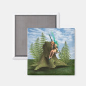 Bedachtungsvoll Fairy Magnet (Vorderseite/Rückseite)