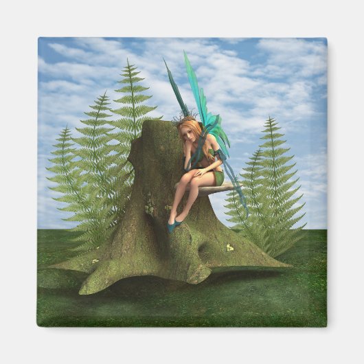 Bedachtungsvoll Fairy Magnet (Vorne)