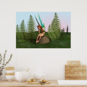 Bedachtungsvoll Fairy Poster (Küche)