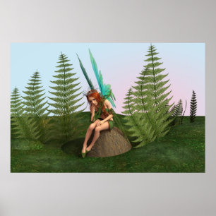 Bedachtungsvoll Fairy Poster