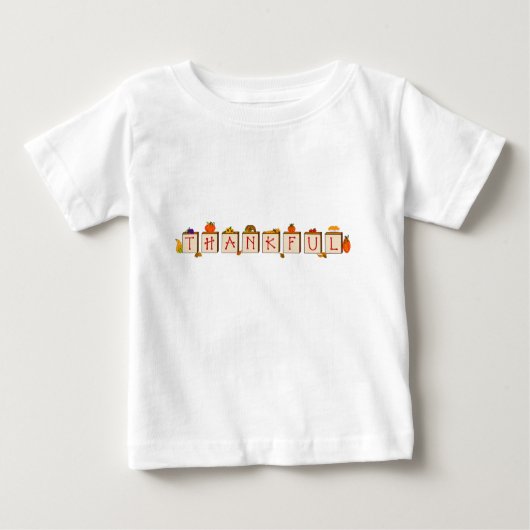 bedankt baby t-shirt (Vorderseite)