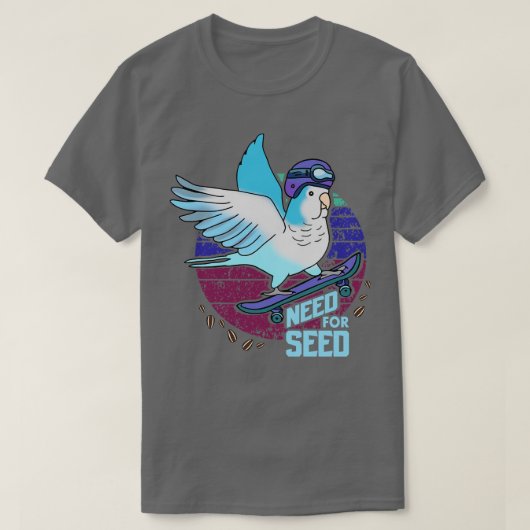 Bedarf an Samenpapagei T-Shirt (Design vorne)