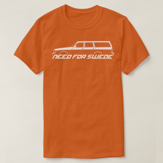 Bedarf an Swede 240 Wagen T-Shirt (Design vorne)