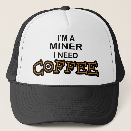 Bedarf Cofee - Bergmann Truckerkappe (Vorderseite)