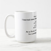 Bedarf eines MSWS Kaffeetasse (Links)