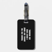 Bedarfs-Günstlinge Gepäckanhänger (Rückseite vertikal)