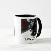 Bedarfs-Kaffee Bostons Terrier Tasse (VorderseiteRechts)