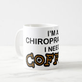 Bedarfs-Kaffee - Chiropraktor Kaffeetasse (Vorderseite Links)