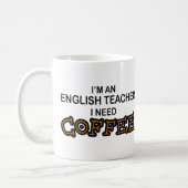 Bedarfs-Kaffee - Englischlehrer Kaffeetasse (Links)