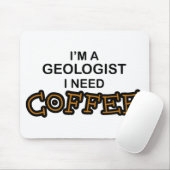 Bedarfs-Kaffee - Geologe Mousepad (Mit Mouse)