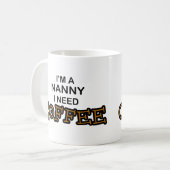 Bedarfs-Kaffee - Kindermädchen Kaffeetasse (Vorderseite Links)