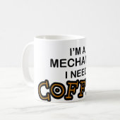 Bedarfs-Kaffee - Mechaniker Kaffeetasse (Vorderseite Links)