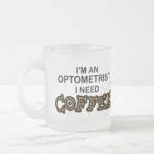Bedarfs-Kaffee - Optometriker Mattglastasse (Links)