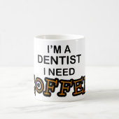Bedarfs-Kaffee - Zahnarzt Kaffeetasse (Mittel)