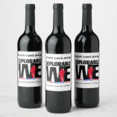 Bedauerlich, dass wir Labels weinen Weinetikett (Flaschen)