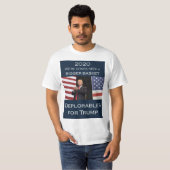 Bedauerliche für Trump 2020 T-Shirt (Vorne ganz)