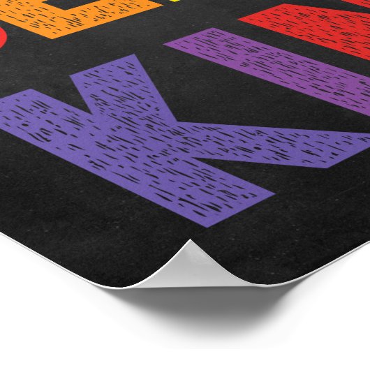 Bedauern Sie nie, ein netter Klassenzimmer gegen B Poster (Ecke)