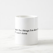 Bedauern Tasse (Mittel)